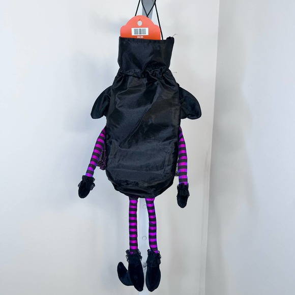 Pier 1 Imports Scary Black Cat Wine Bottle Travel Carrier - Picture 10 of 13